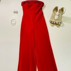 Crystal Sky Strapless Jumpsuit